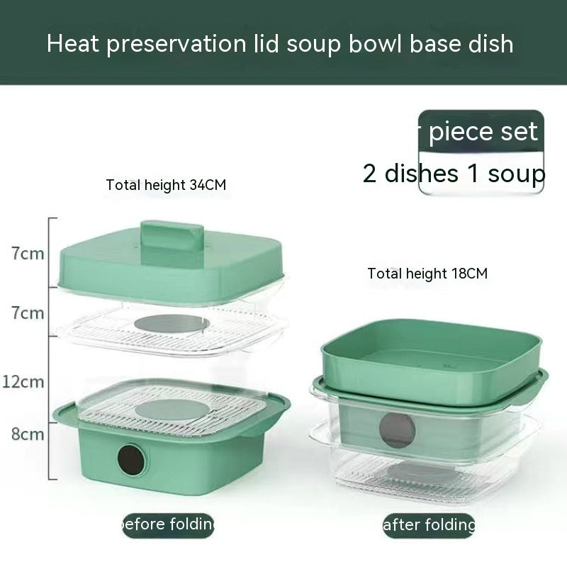 Multi-layer Heat Preservation Dish Cover