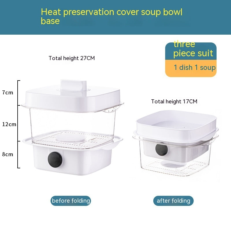 Multi-layer Heat Preservation Dish Cover