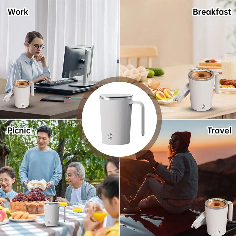 Rechargeable Automatic Stirring Mug