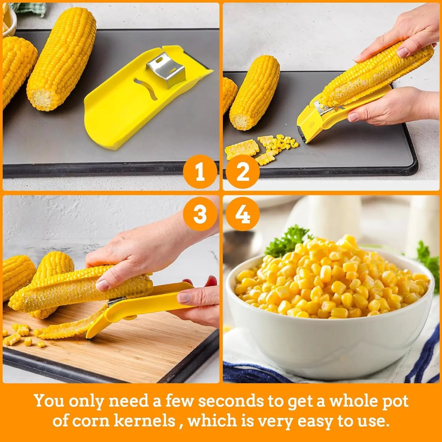 Fast Corn Cob Separator