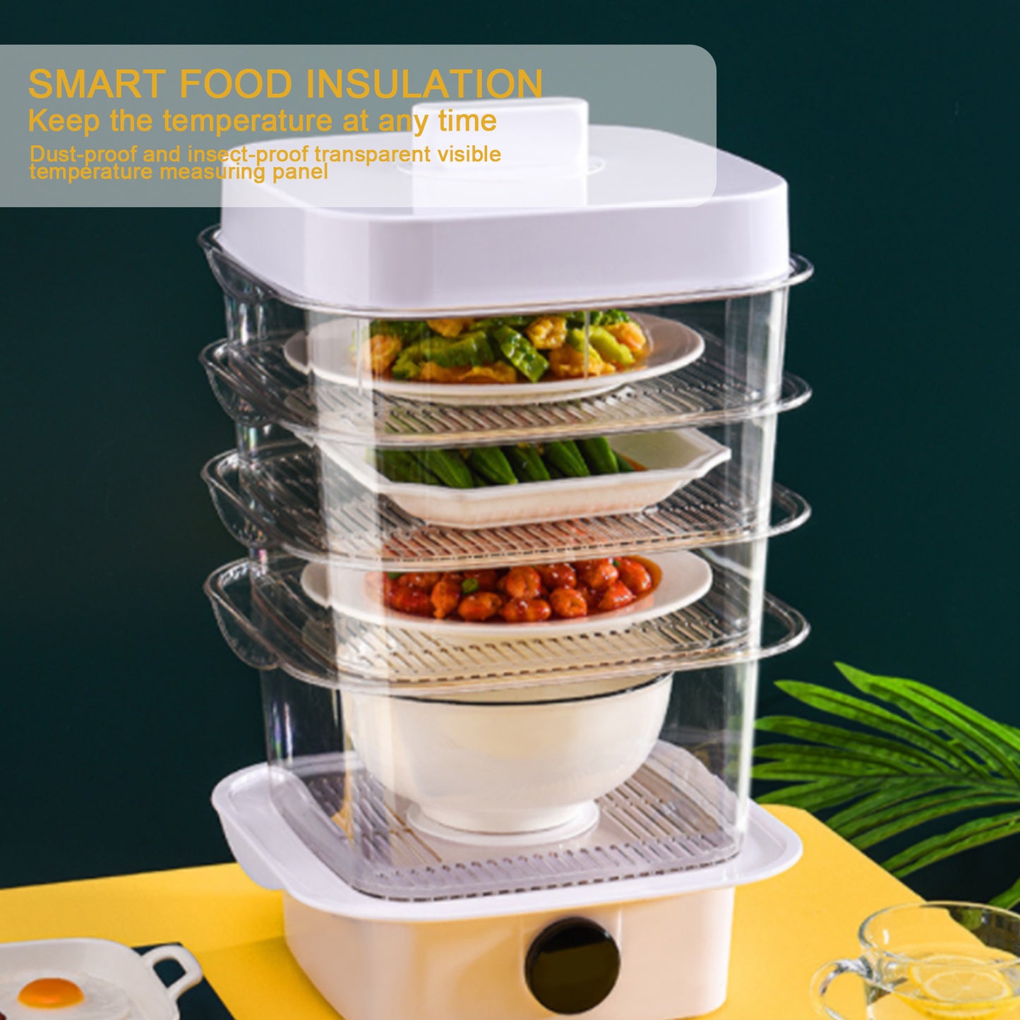 Multi-layer Heat Preservation Dish Cover